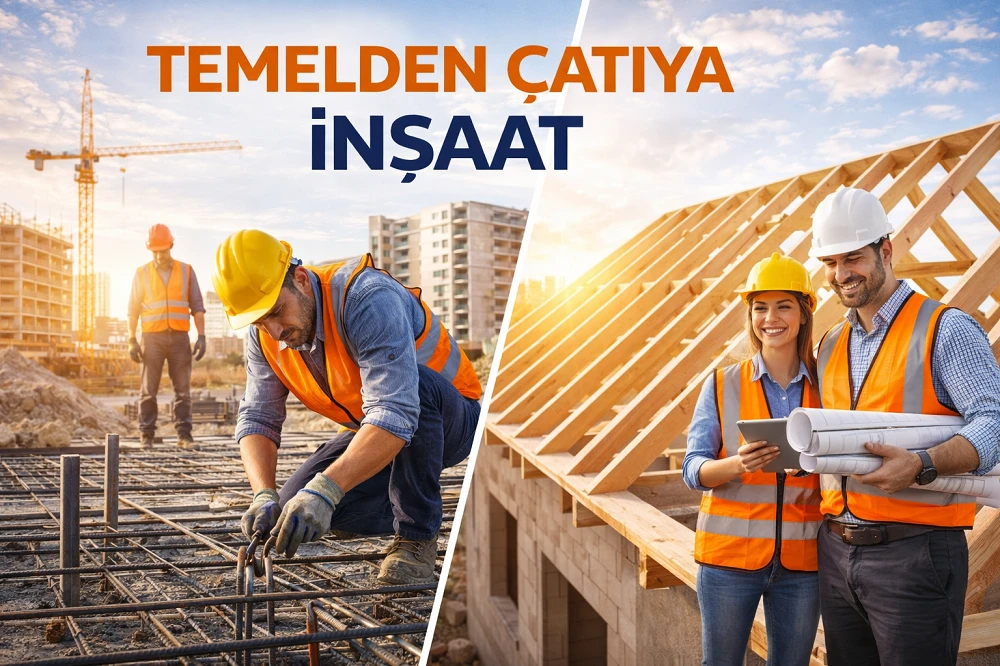 Kocaeli Temelden Çatıya İnşaat
